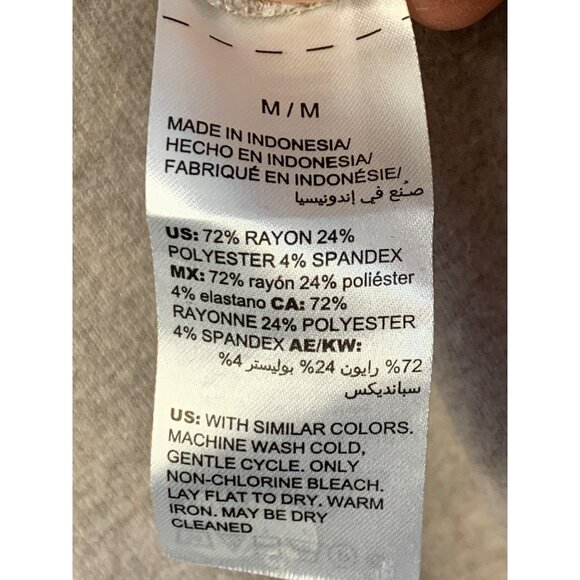 White House Black Market Womens 2 Pc Sweater Set Lot M Cardi Tank Beige RN10510 - Picture 3 of 10